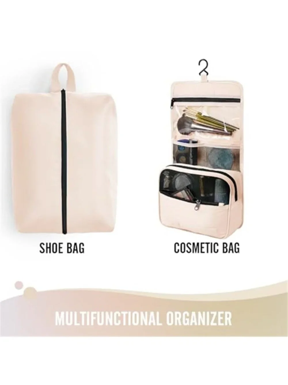 8 Piece Packing Cubes Travel Organizer Luggage Compression Storage Bags Set
